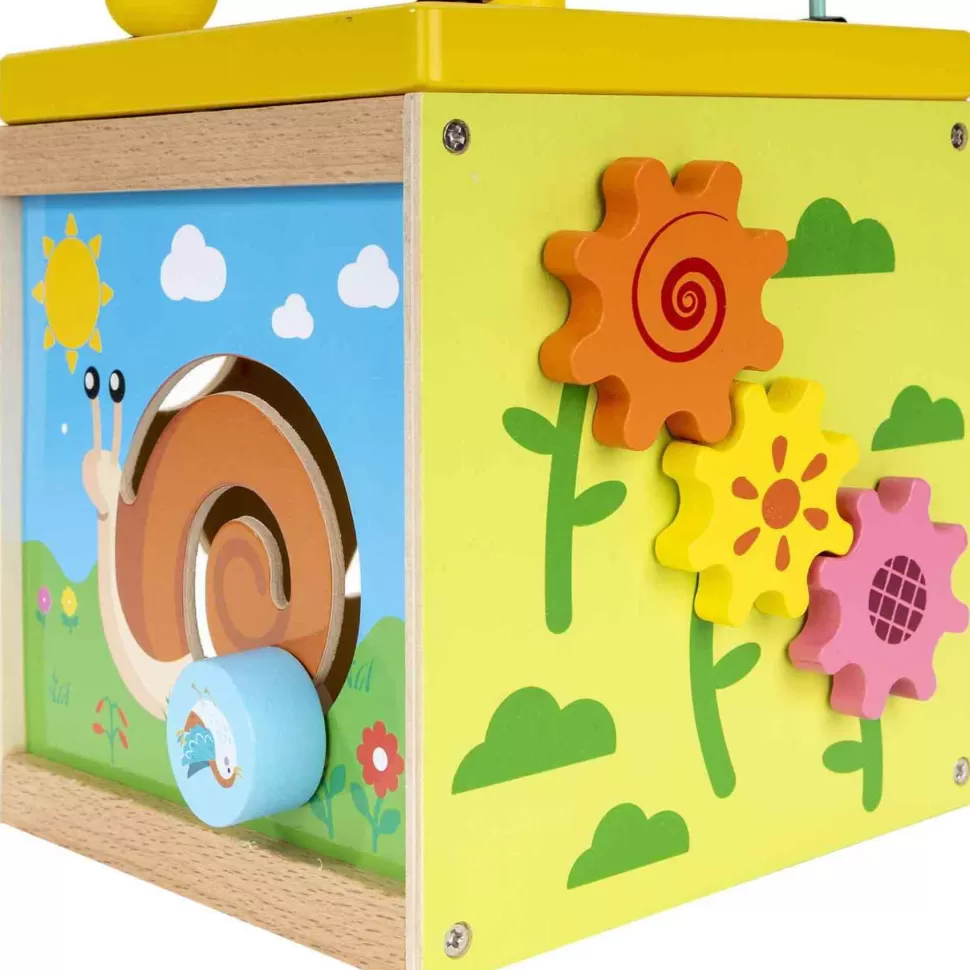 Maderas Cubo Activity 5 En 1 Juguete Infantil De Madera | * Juguetes De Madera