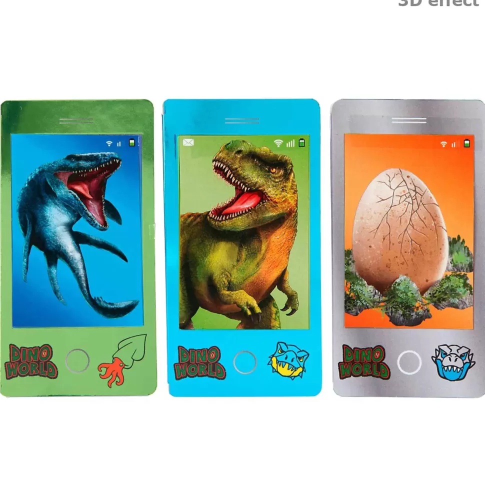 TopModel Dino World Mini Libro De Colorear Efecto 3D* Manualidades