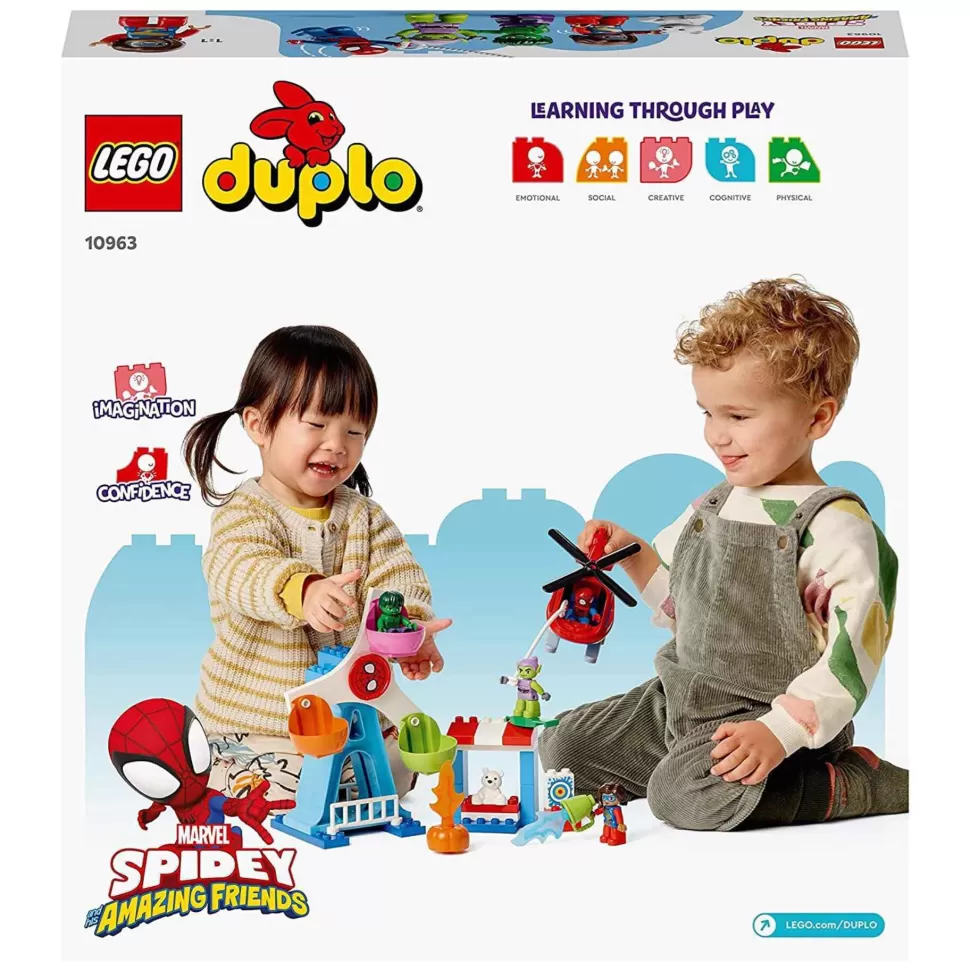 * Duplo Marvel Spiderman Y Sus Amigos Aventura En La Feria 10963* Juegos De Construcción