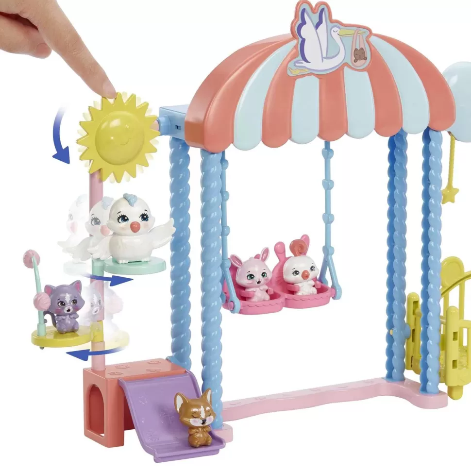 Enchantimals Baby Bffs Guarderia Starley Stork Muneca Y Set 4 Anos* Muñecas