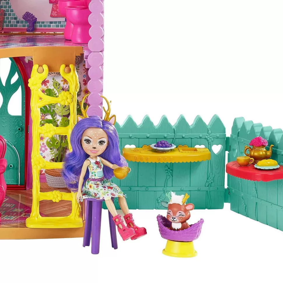 Enchantimals Muñecas^ Casa Ciervo Con Muneca Danessa Casa De Juguete 4 Anos