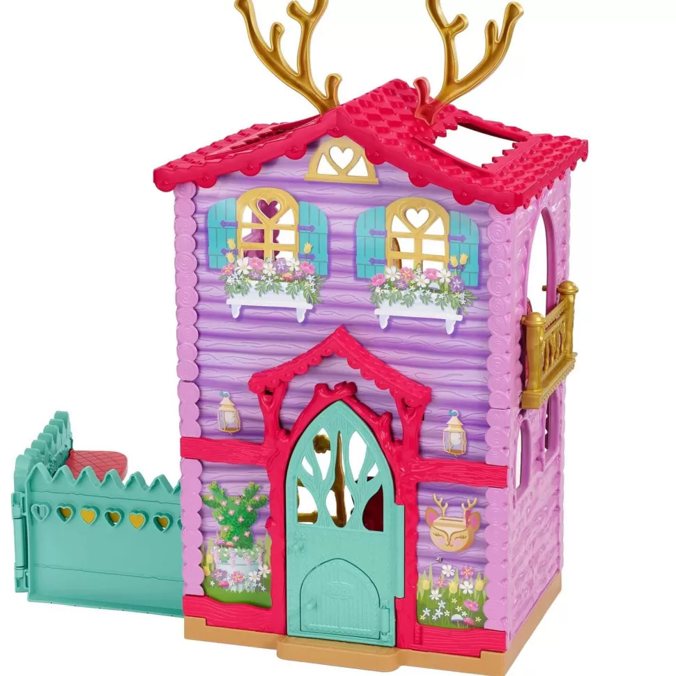 Enchantimals Muñecas^ Casa Ciervo Con Muneca Danessa Casa De Juguete 4 Anos