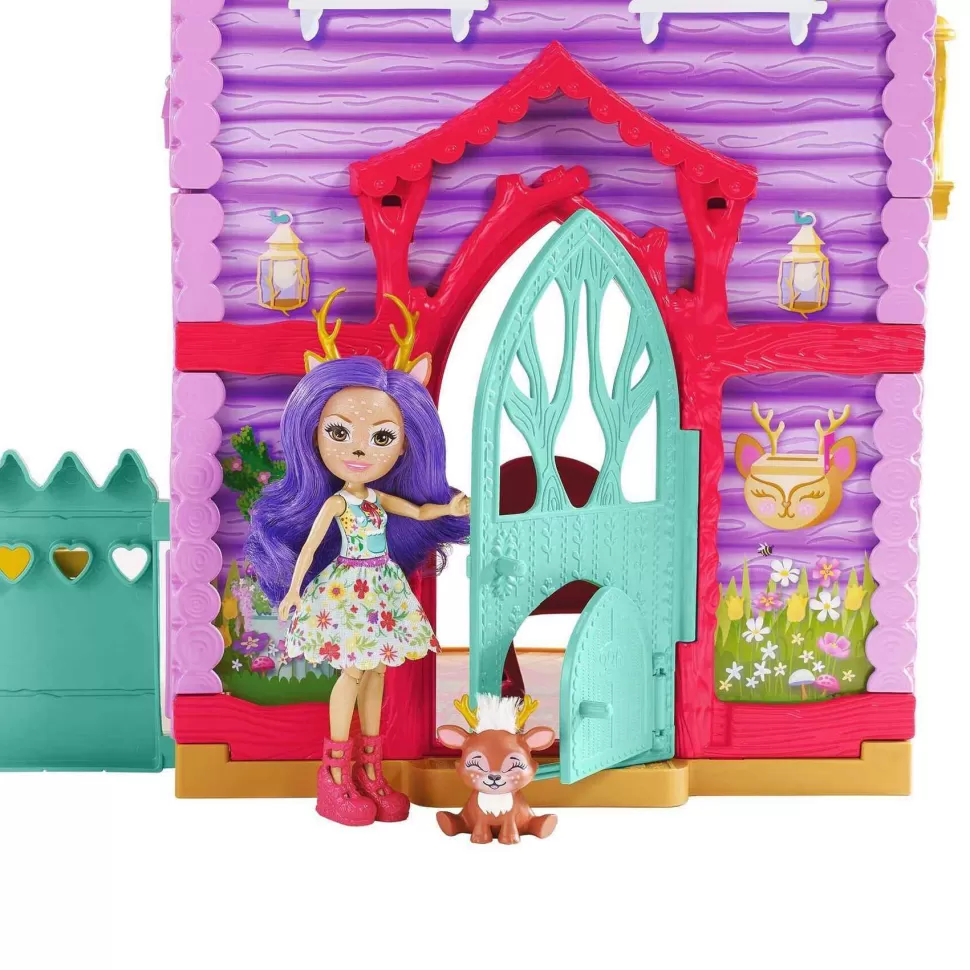 Enchantimals Muñecas^ Casa Ciervo Con Muneca Danessa Casa De Juguete 4 Anos
