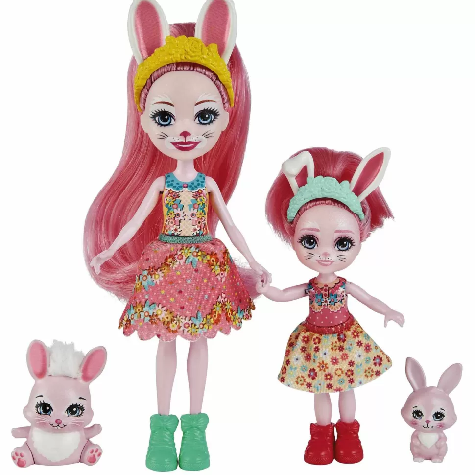 Enchantimals Muñecas Bree Y Bedelia Bunny Con Mascotas 4 Anos* Muñecas