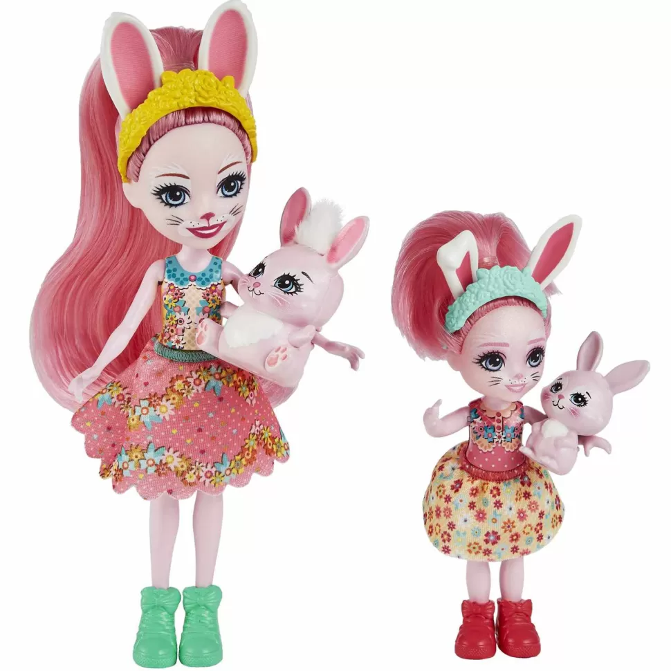 Enchantimals Muñecas Bree Y Bedelia Bunny Con Mascotas 4 Anos* Muñecas