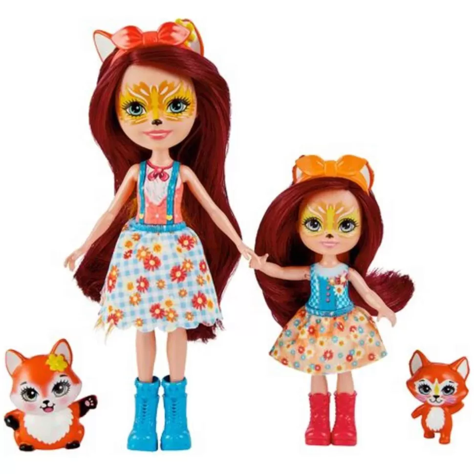 Enchantimals Muñecas^ Muñecas Felicity Y Feana Fox Con Mascotas 4 Anos