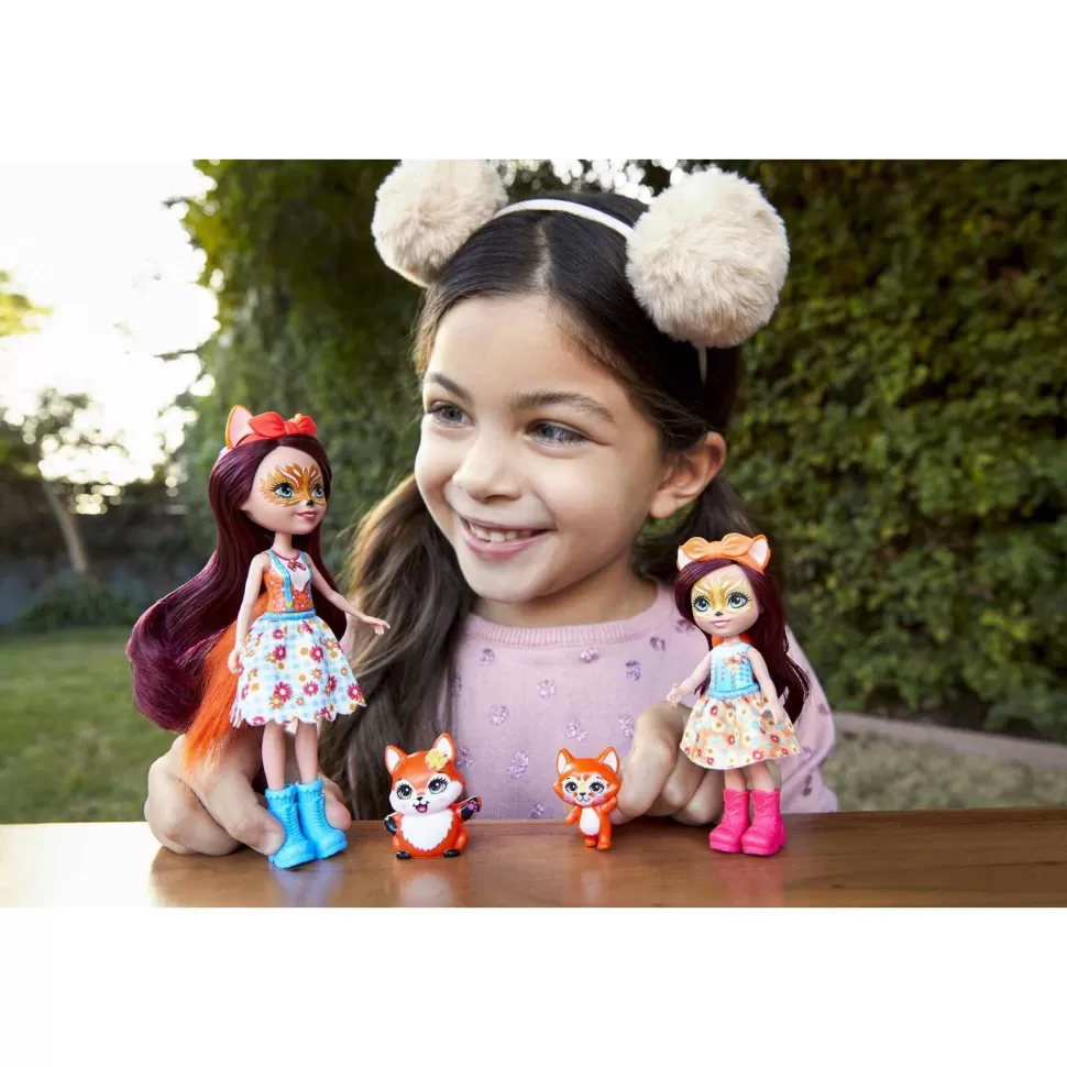 Enchantimals Muñecas^ Muñecas Felicity Y Feana Fox Con Mascotas 4 Anos