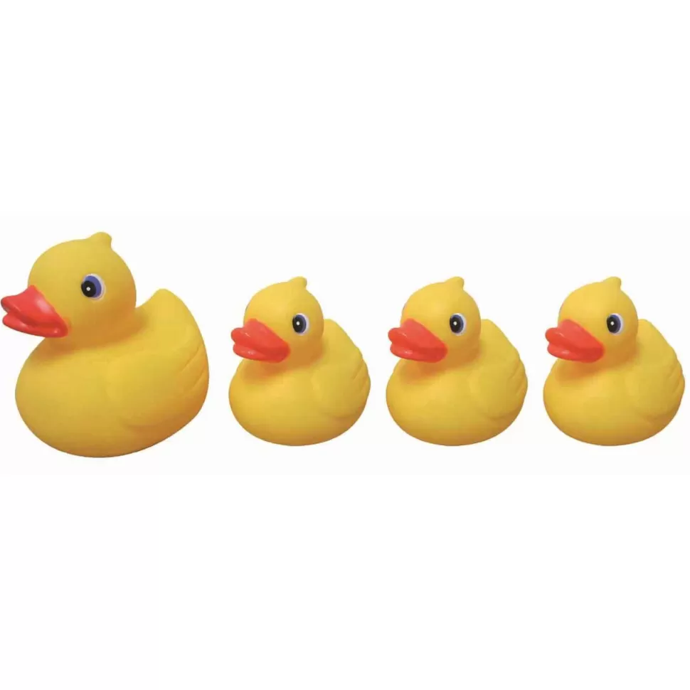 Petit Planet Primera Infancia^Familia De 4 Patitos De Goma | Juguetes Para El Bano |