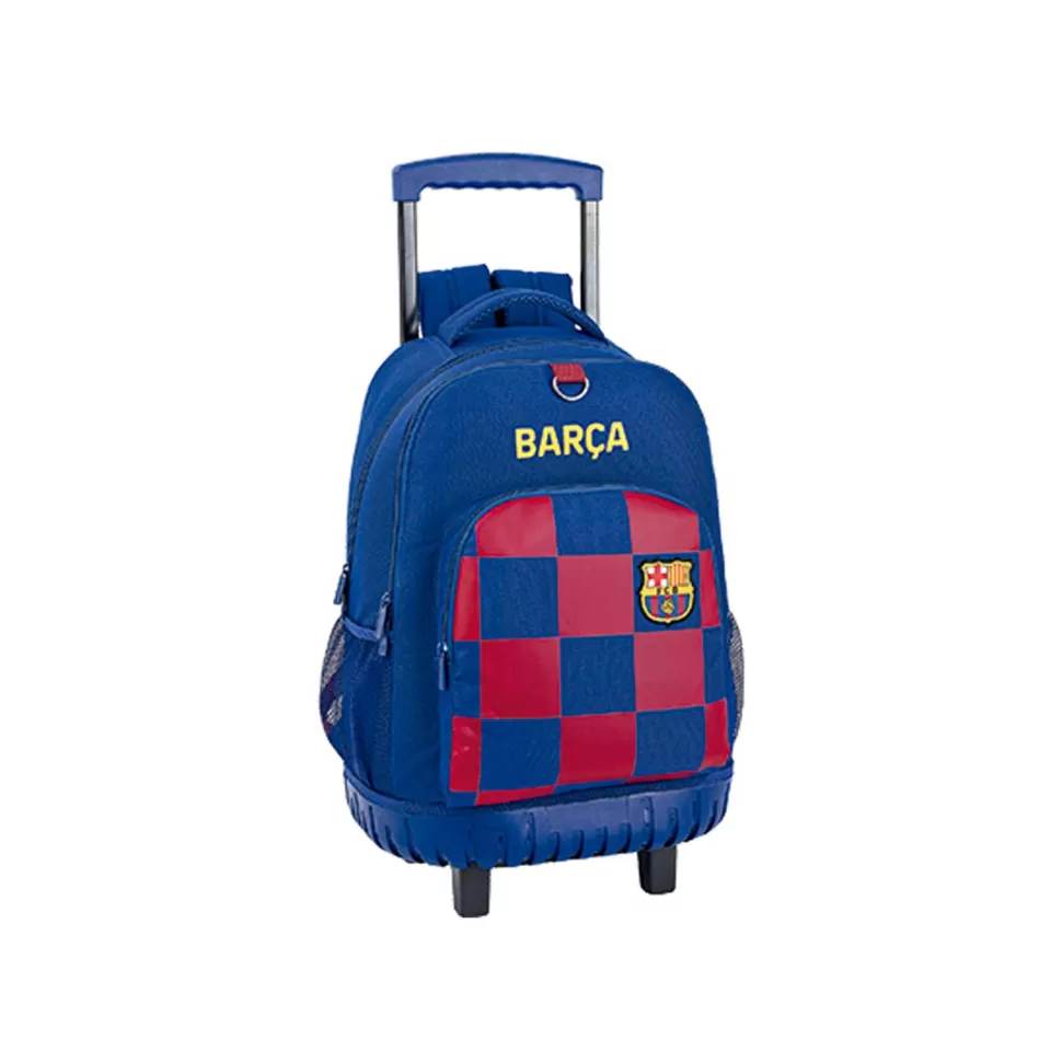 F.C. Barcelona Fcb Mochila Con Carro Fijo Compact Equipacion 2019 45 Cm* Vuelta Al Cole