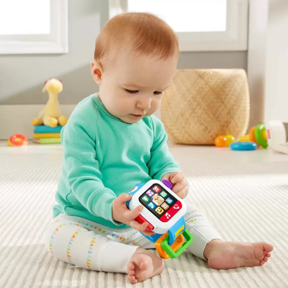 Fisher Price Primera Infancia^ Reloj Smartwatch Hora De Aprender | Juguete Infantil