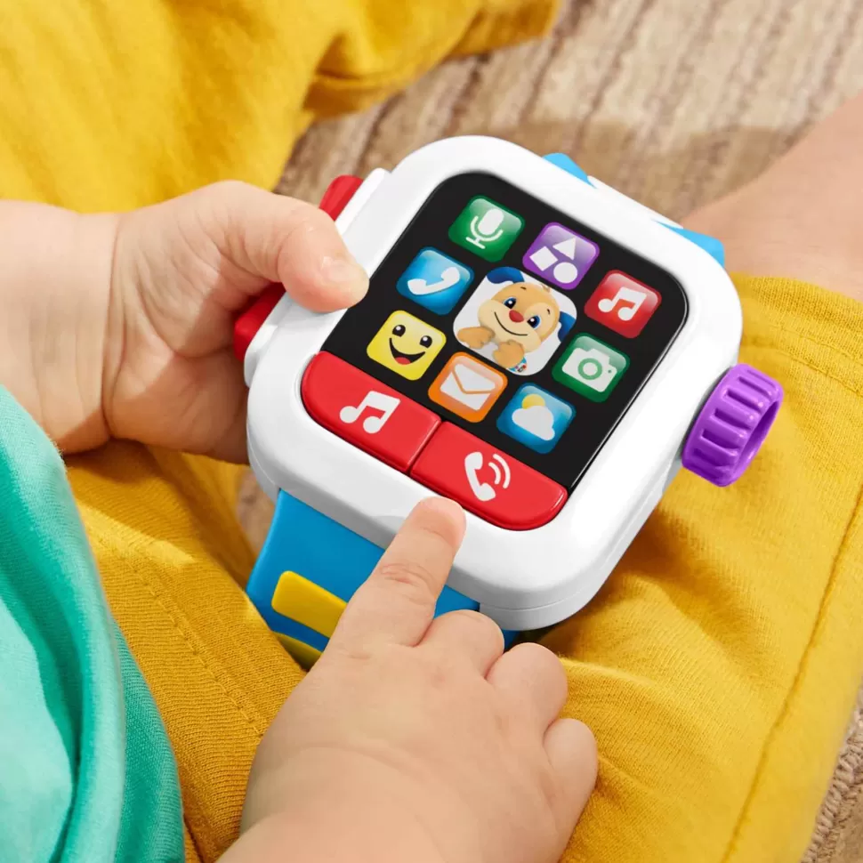 Fisher Price Primera Infancia^ Reloj Smartwatch Hora De Aprender | Juguete Infantil