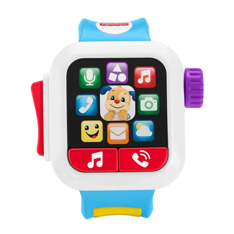 Fisher Price Primera Infancia^ Reloj Smartwatch Hora De Aprender | Juguete Infantil
