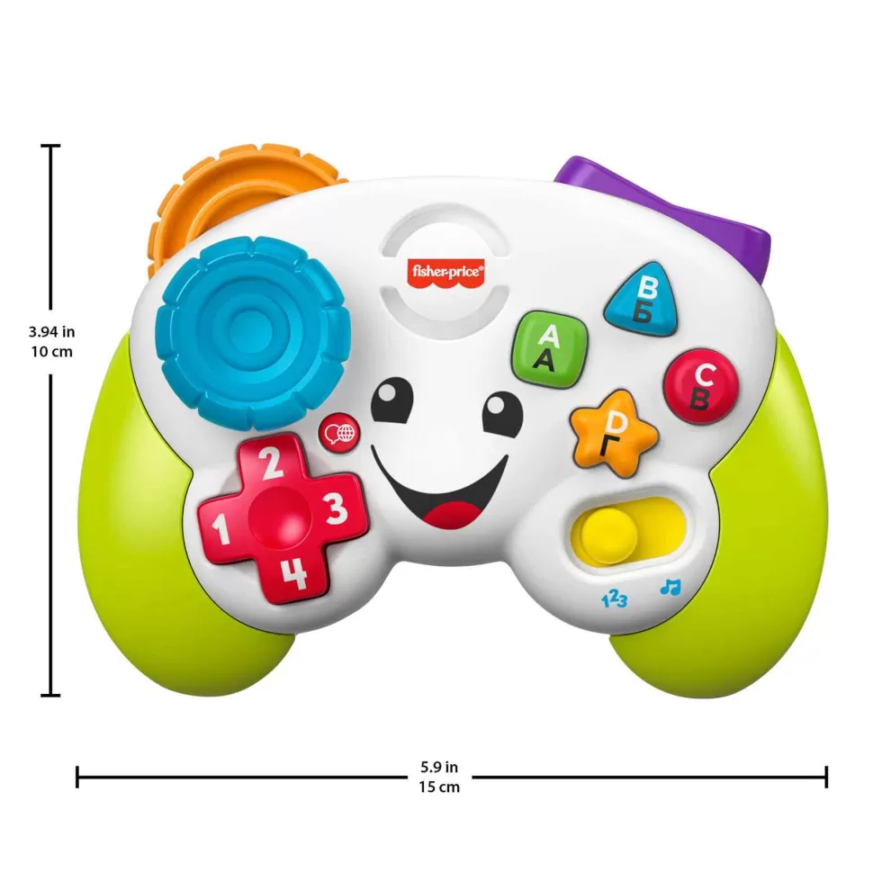 Fisher Price Rie Y Aprende Mi Primer Mando De Consola* Primera Infancia