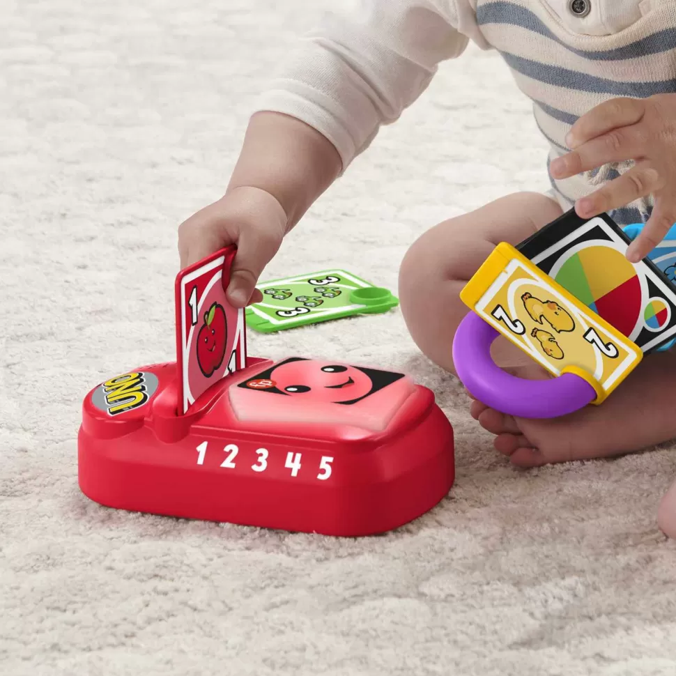 Fisher Price Rie Y Aprende Uno Juguete Interactivo Con Luces Y Sonidos Mattel Hhg94* Primera Infancia