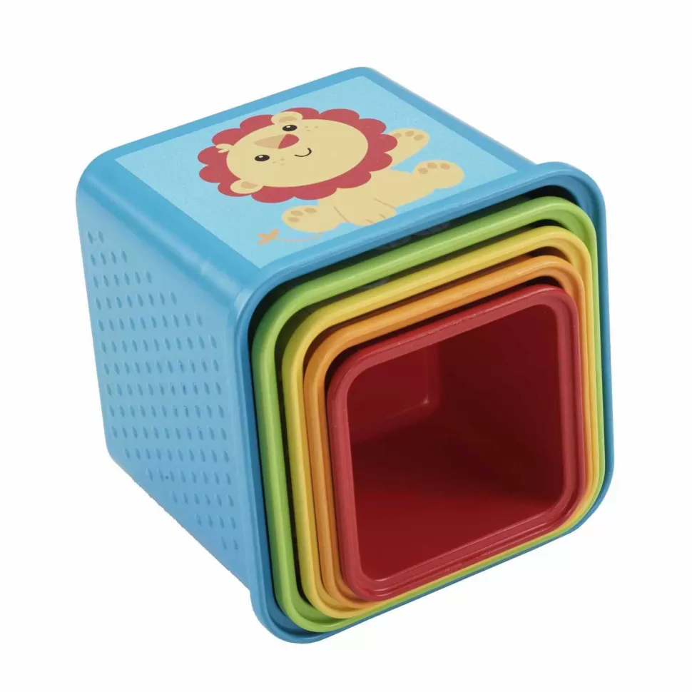 Fisher Price Primera Infancia^Fisher-Price Bloques Apila Y Descubre Juguete Bloques Construcción Mattel Cdc52