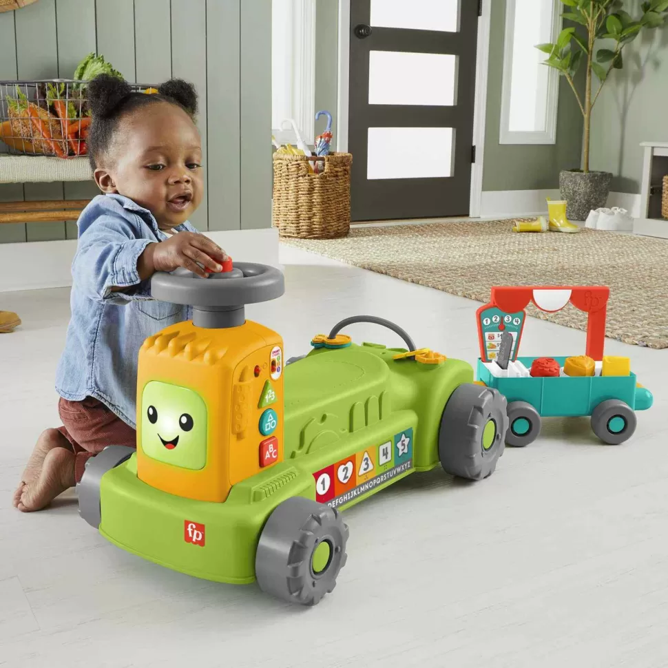 Fisher Price Primera Infancia^Fisher-Price Laugh & Learn Juguete De Aprendizaje Para Bebes Tractor De La Granja