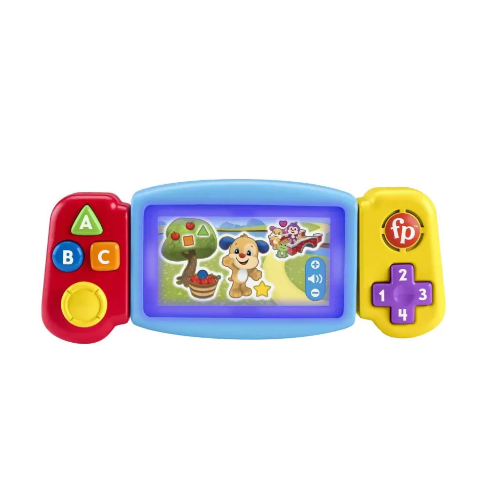 Fisher Price Primera Infancia^Fisher-Price Rie Y Aprende Videoconsola Gira Y Aprende Juguete Con Luces Y Sonidos Bebes 9 Meses (Ma