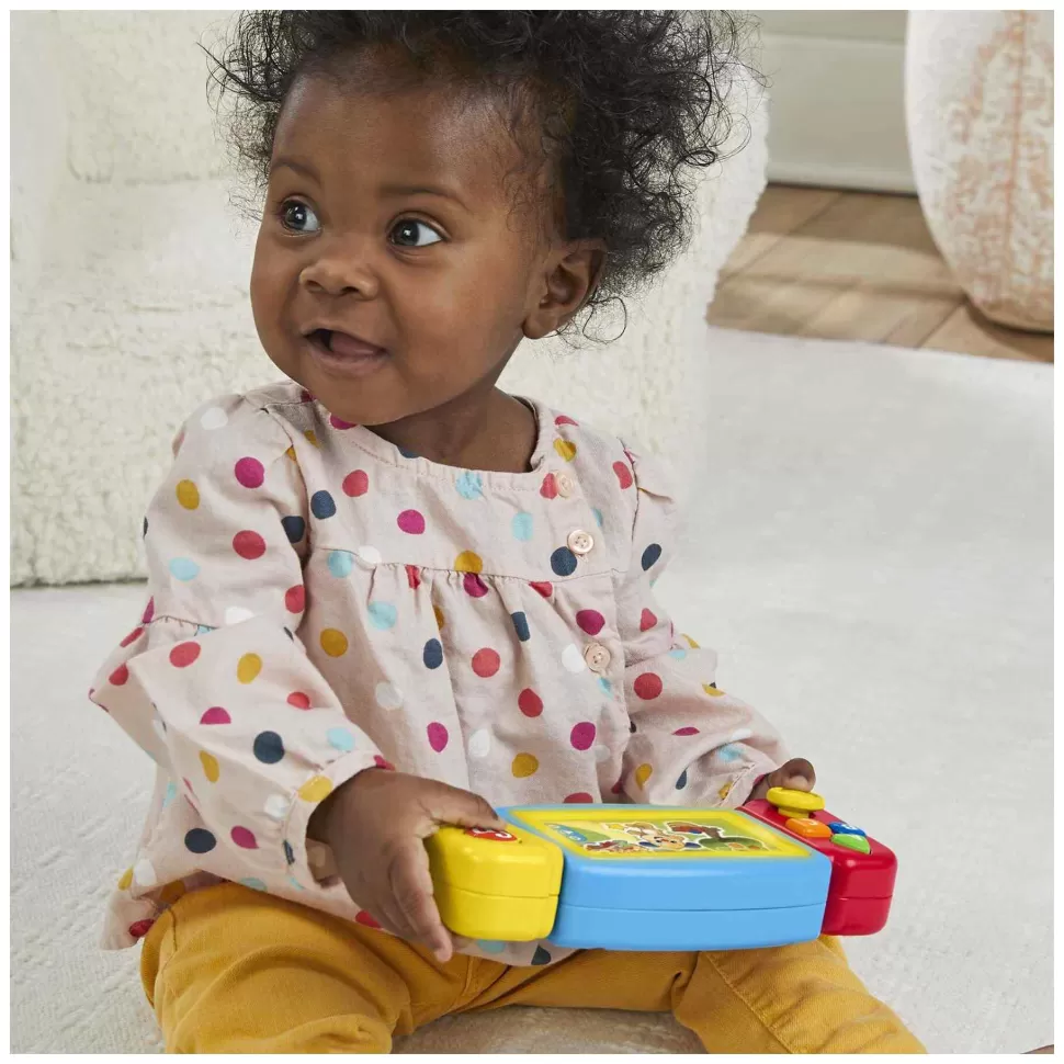 Fisher Price Primera Infancia^Fisher-Price Rie Y Aprende Videoconsola Gira Y Aprende Juguete Con Luces Y Sonidos Bebes 9 Meses (Ma