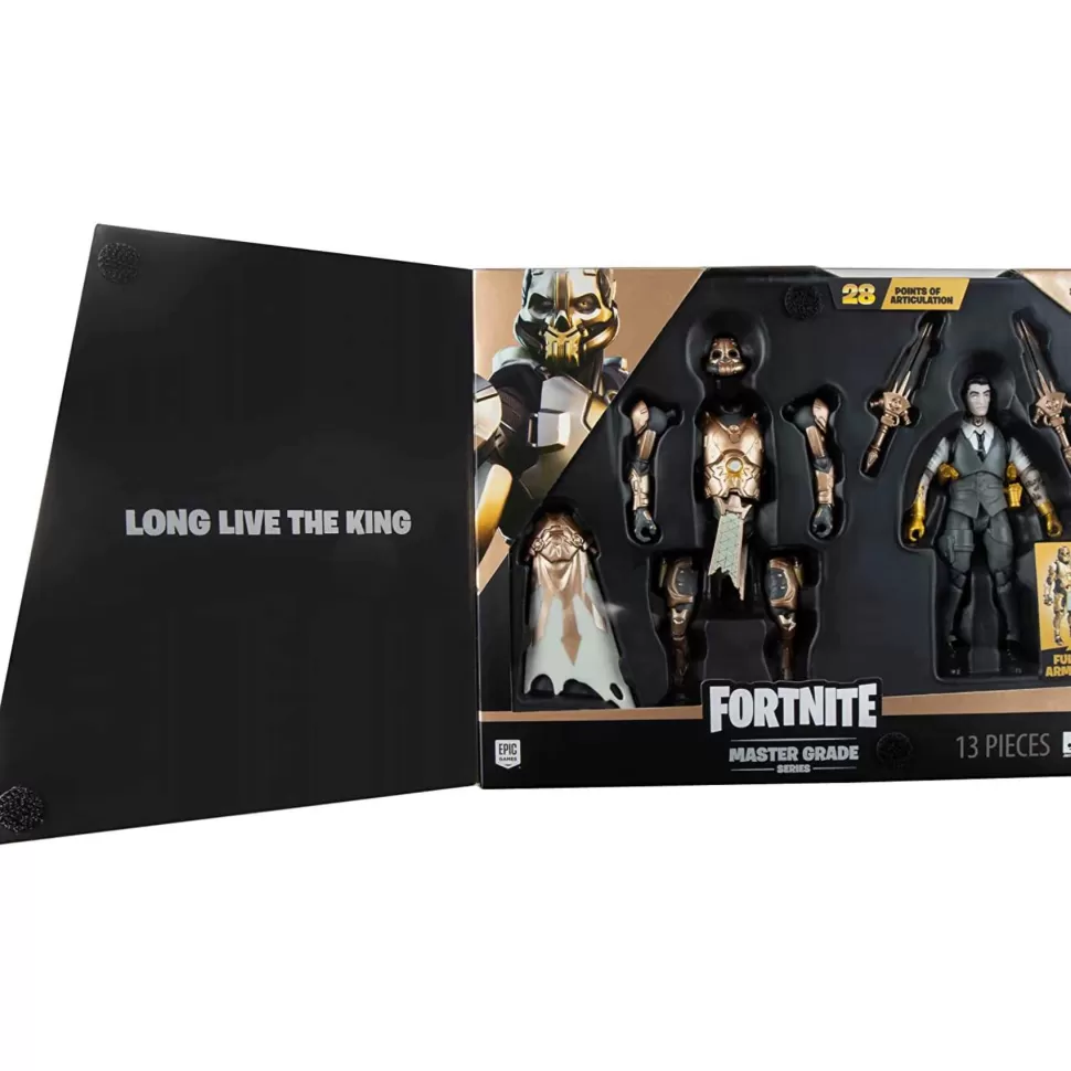 Fortnite Figura Master Grade Midas 2 En 1 Con 15 Accesorios* Figuras Y Minimundos
