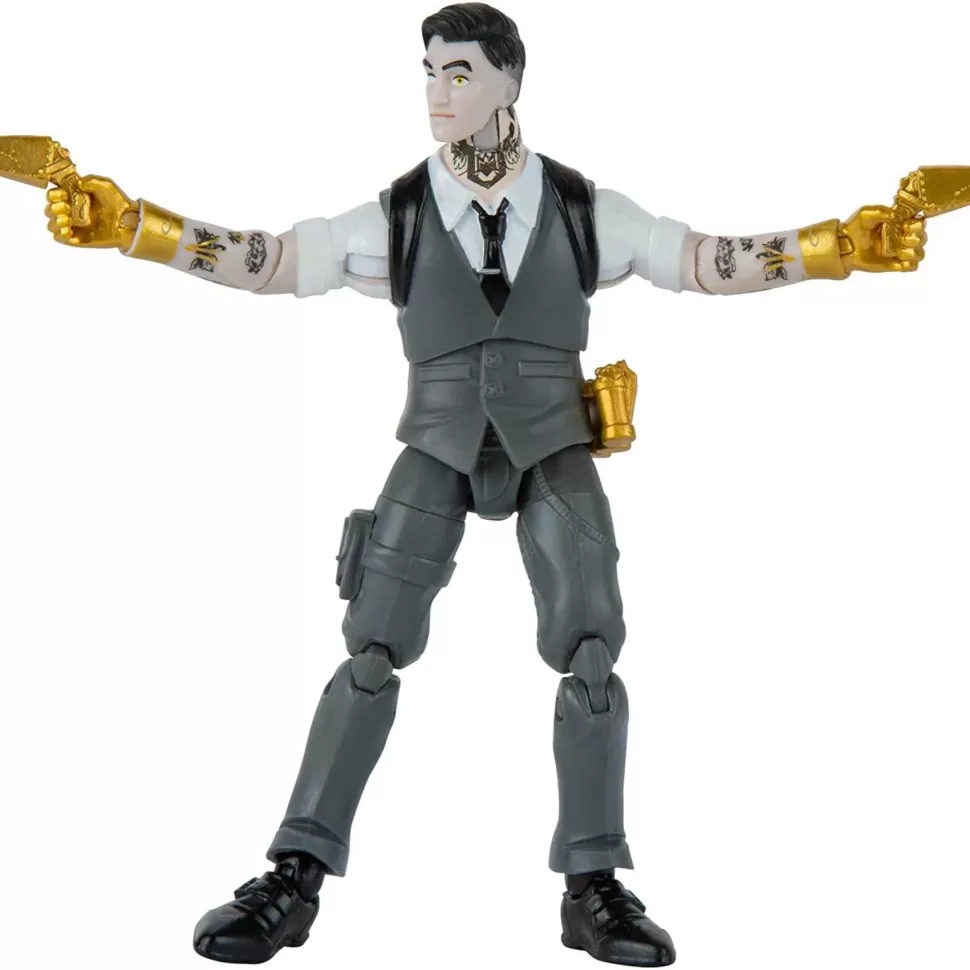 Fortnite Figura Master Grade Midas 2 En 1 Con 15 Accesorios* Figuras Y Minimundos