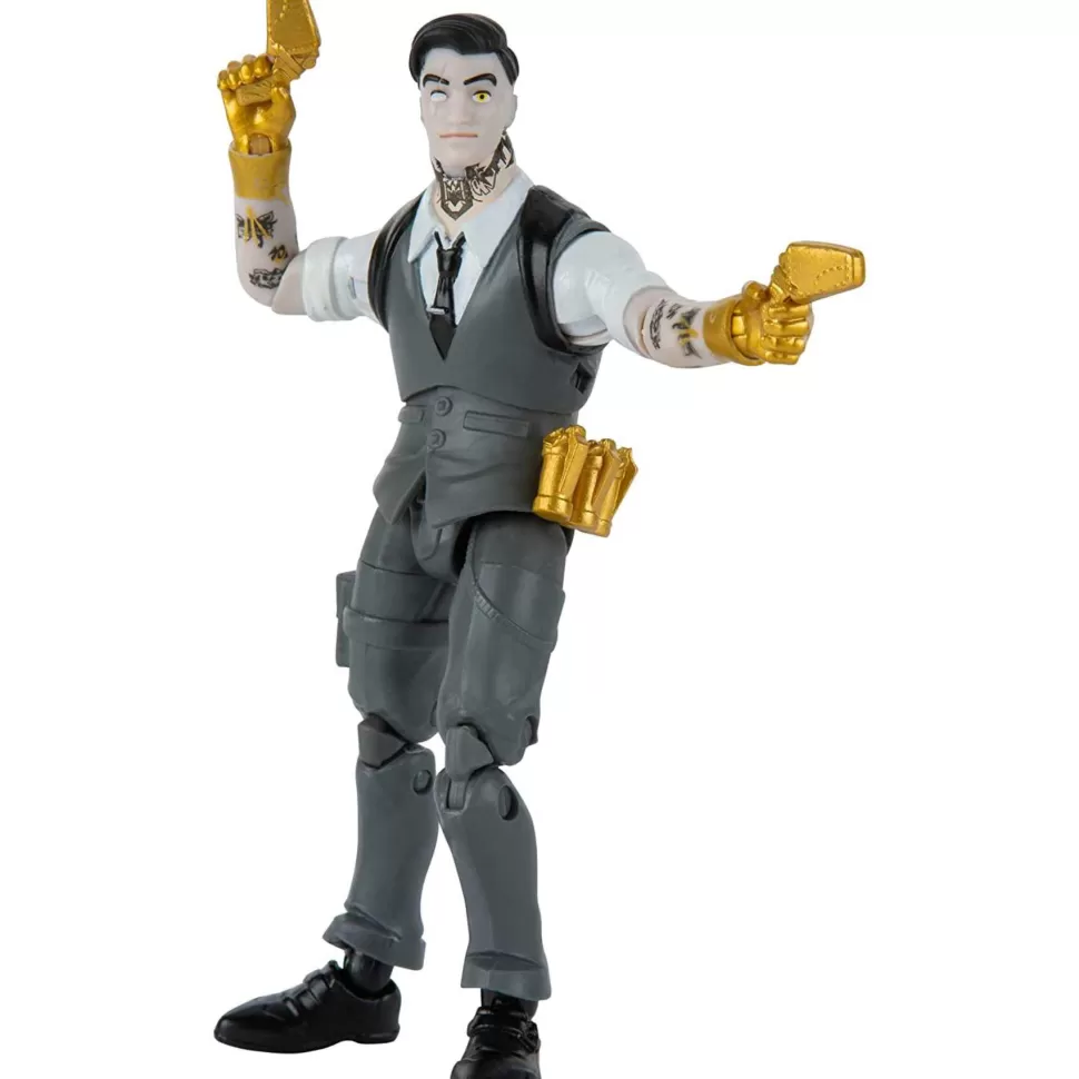 Fortnite Figura Master Grade Midas 2 En 1 Con 15 Accesorios* Figuras Y Minimundos