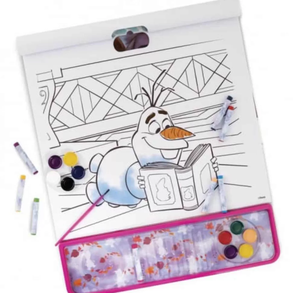 Frozen Manualidades^ Libro De Colorear Giga Block 4 En 1