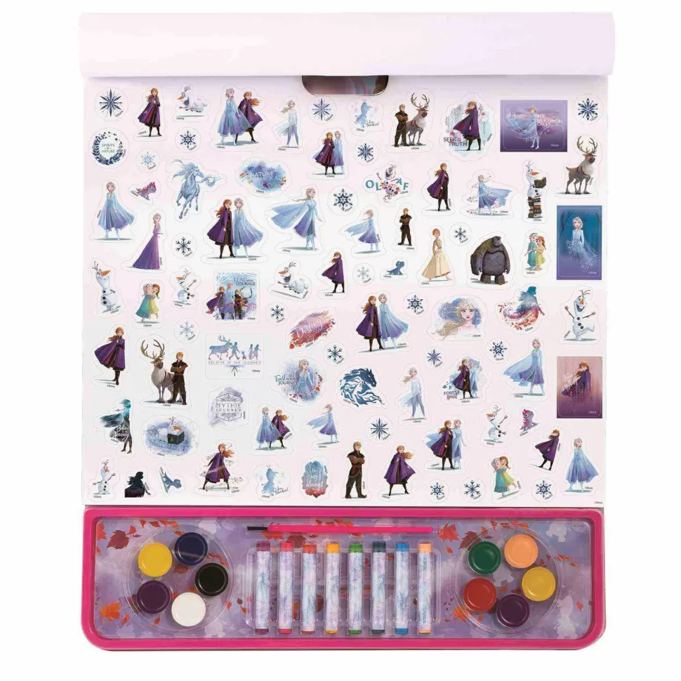 Frozen Manualidades^ Libro De Colorear Giga Block 4 En 1