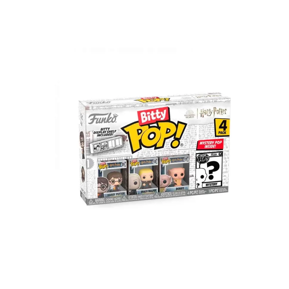 Funko Figuras Y Minimundos^ Bitty Pop! Harry Potter Pack 4 Figuras De Vinilo Serie 1