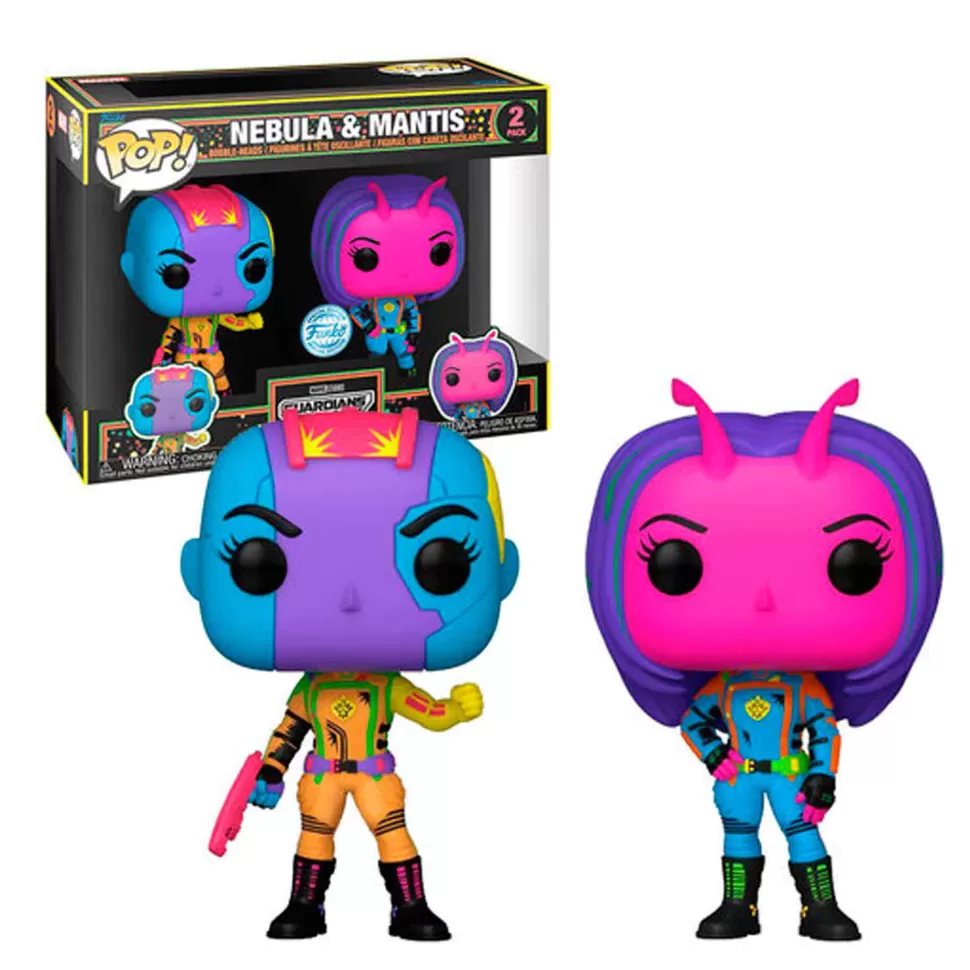 Funko Pop Guardians Of The Galaxy Mantis And Nebula 2 Piezas* Figuras Y Minimundos