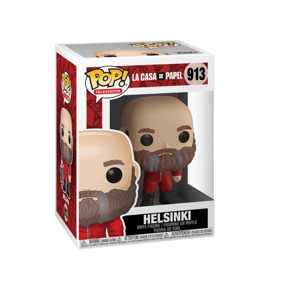 Funko Figuras Y Minimundos^ Pop! Helsinki De La Casa De Papel Figura De Vinilo De 9.5 Cm