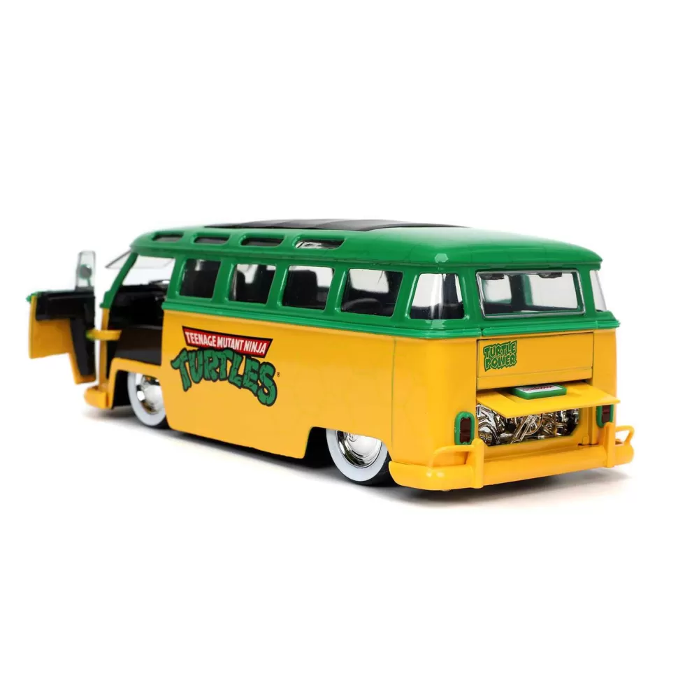 Tortugas Ninja Figuras Y Minimundos^Furgoneta De Metal De 1:24 Con Figura