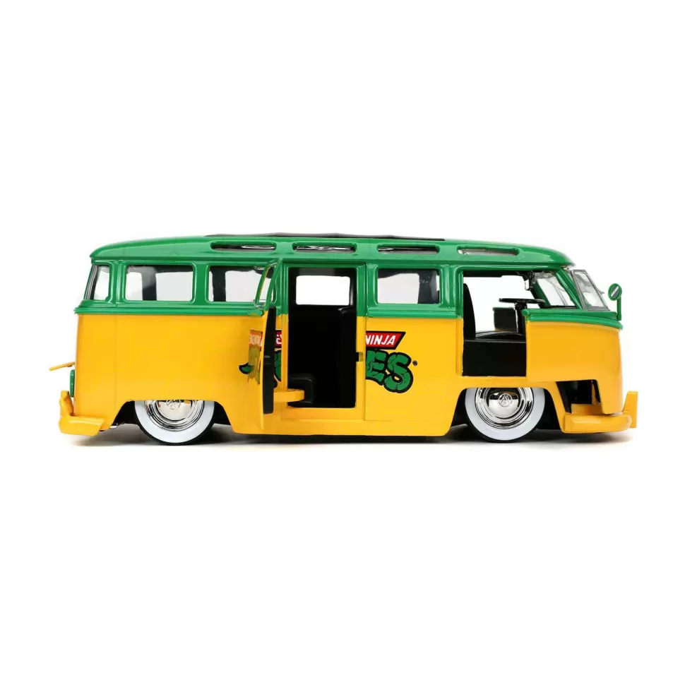 Tortugas Ninja Figuras Y Minimundos^Furgoneta De Metal De 1:24 Con Figura