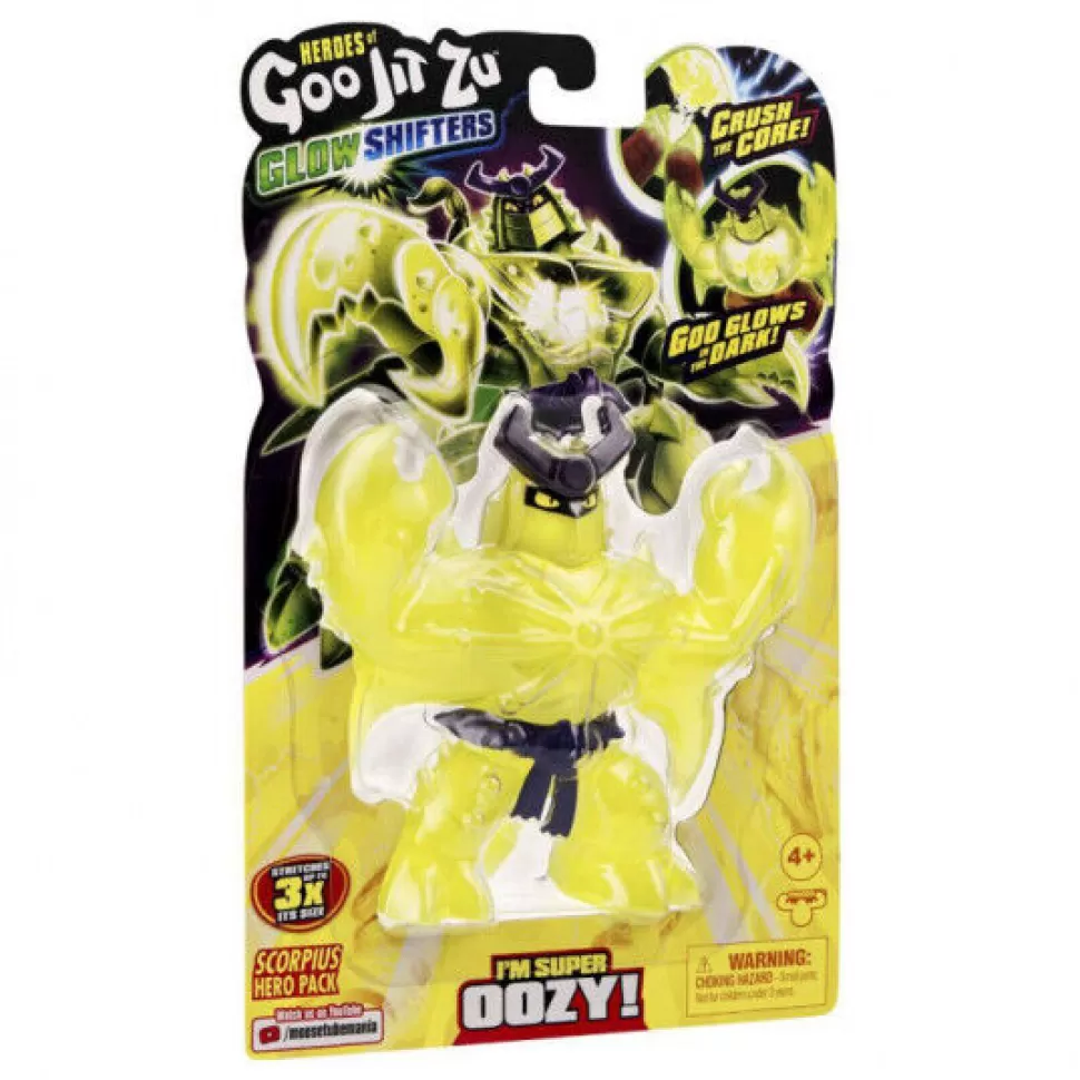 Goo Jit Zu Figuras Y Minimundos^ Heroes Glow Shifters Scorpius