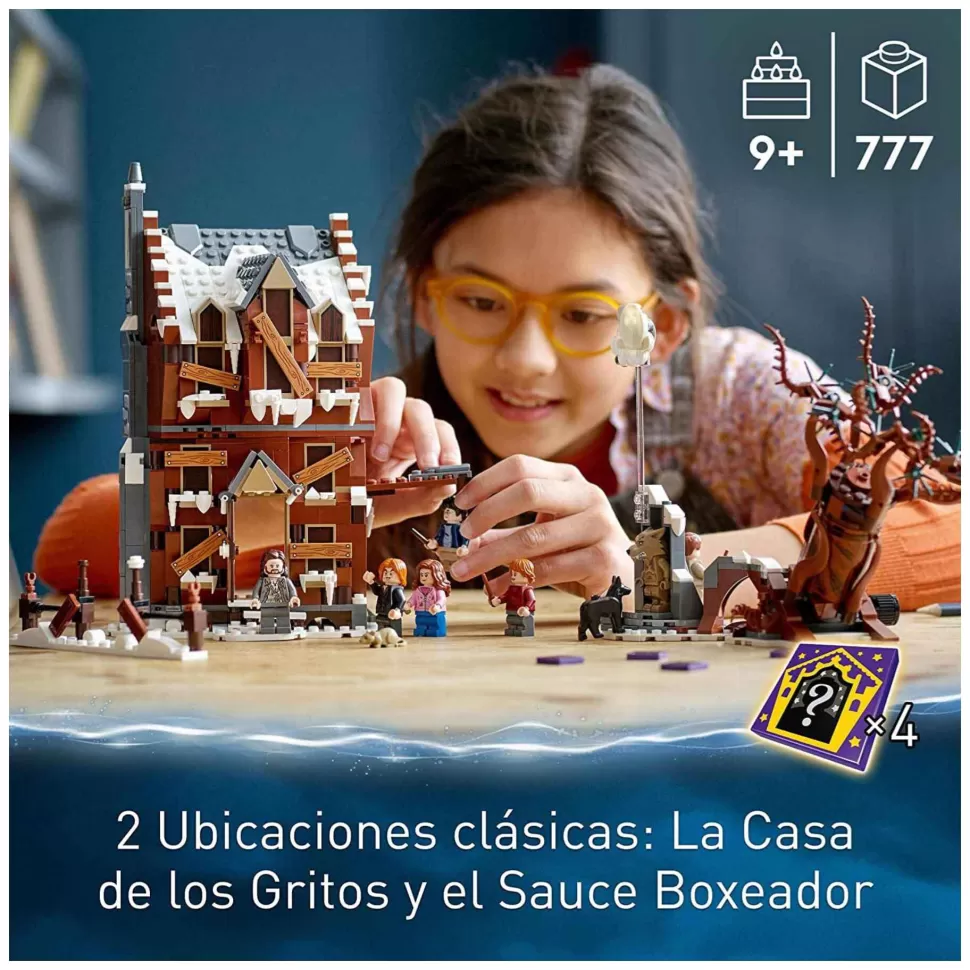 * Juegos De Construcción^ Harry Potter Casa De Los Gritos Y Sauce Boxeador 76407