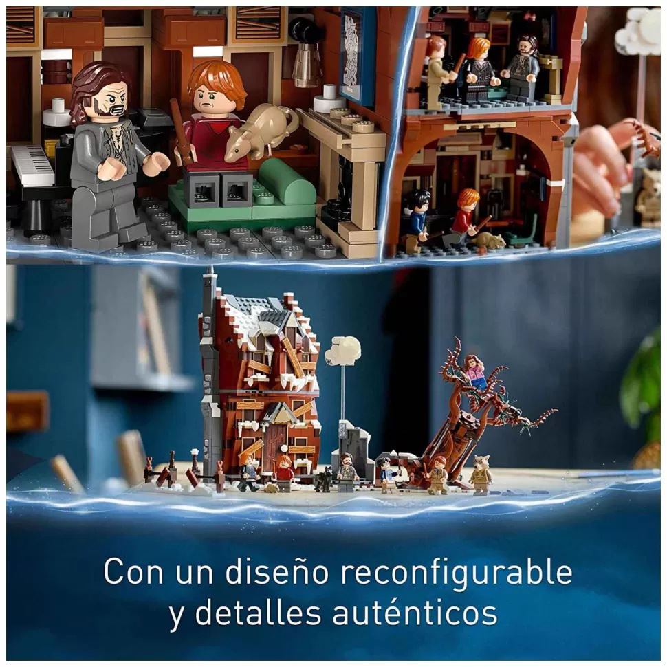 * Juegos De Construcción^ Harry Potter Casa De Los Gritos Y Sauce Boxeador 76407