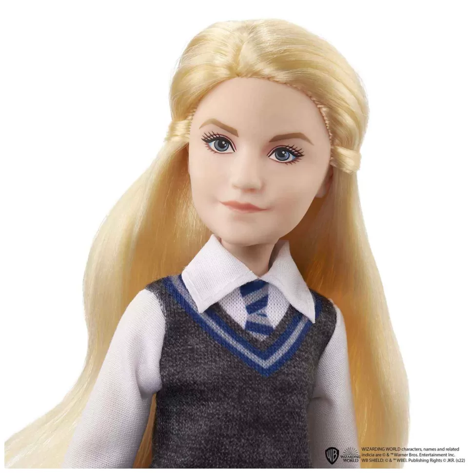 Harry Potter Luna Lovegood Y Su Patronus Muneca Articulado Con Capa Varita Y Accesorios Juguete 6 An* Muñecas