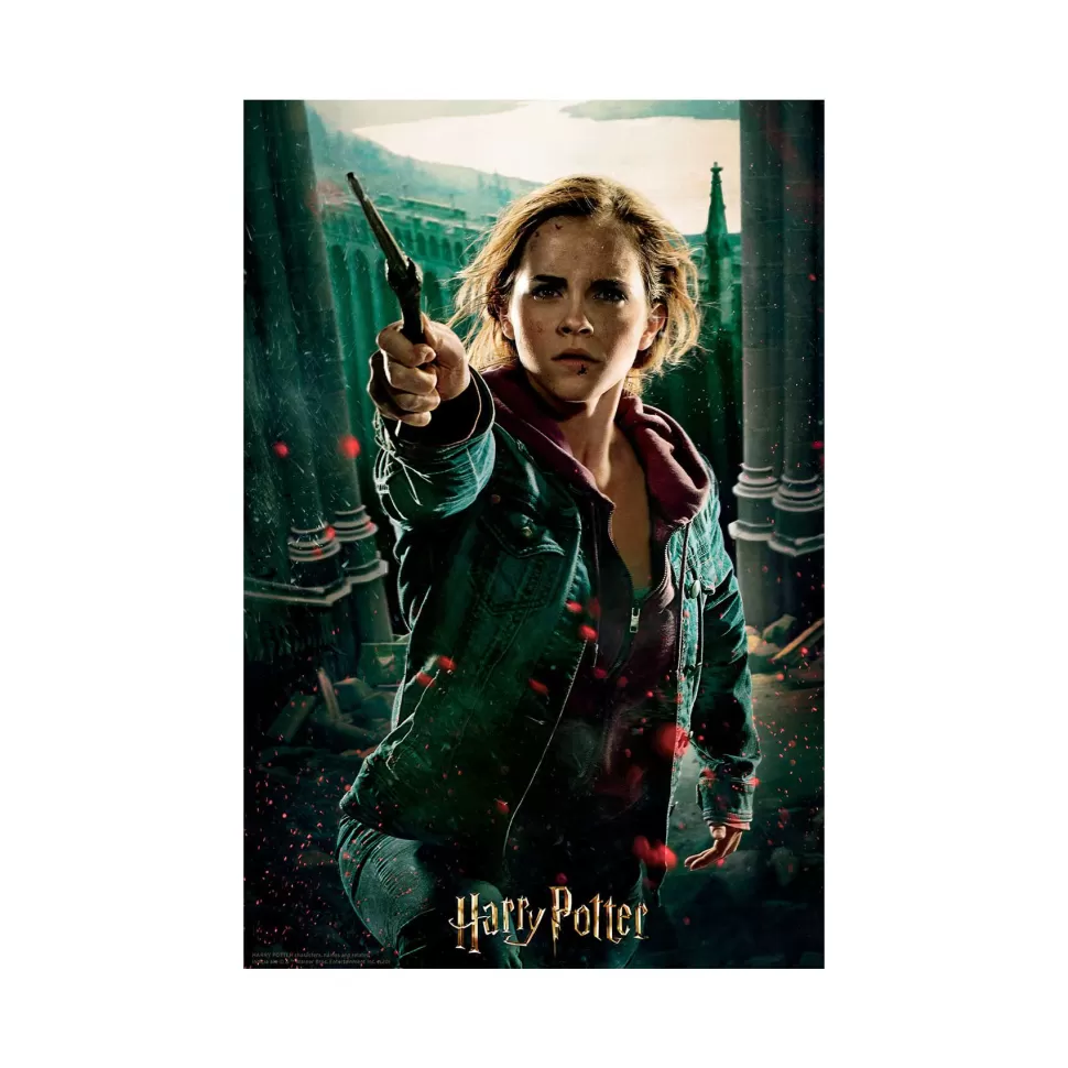 Harry Potter Puzzle Lenticular Hermione Granger Batalla 300 Piezas* Puzzles Y Educativos