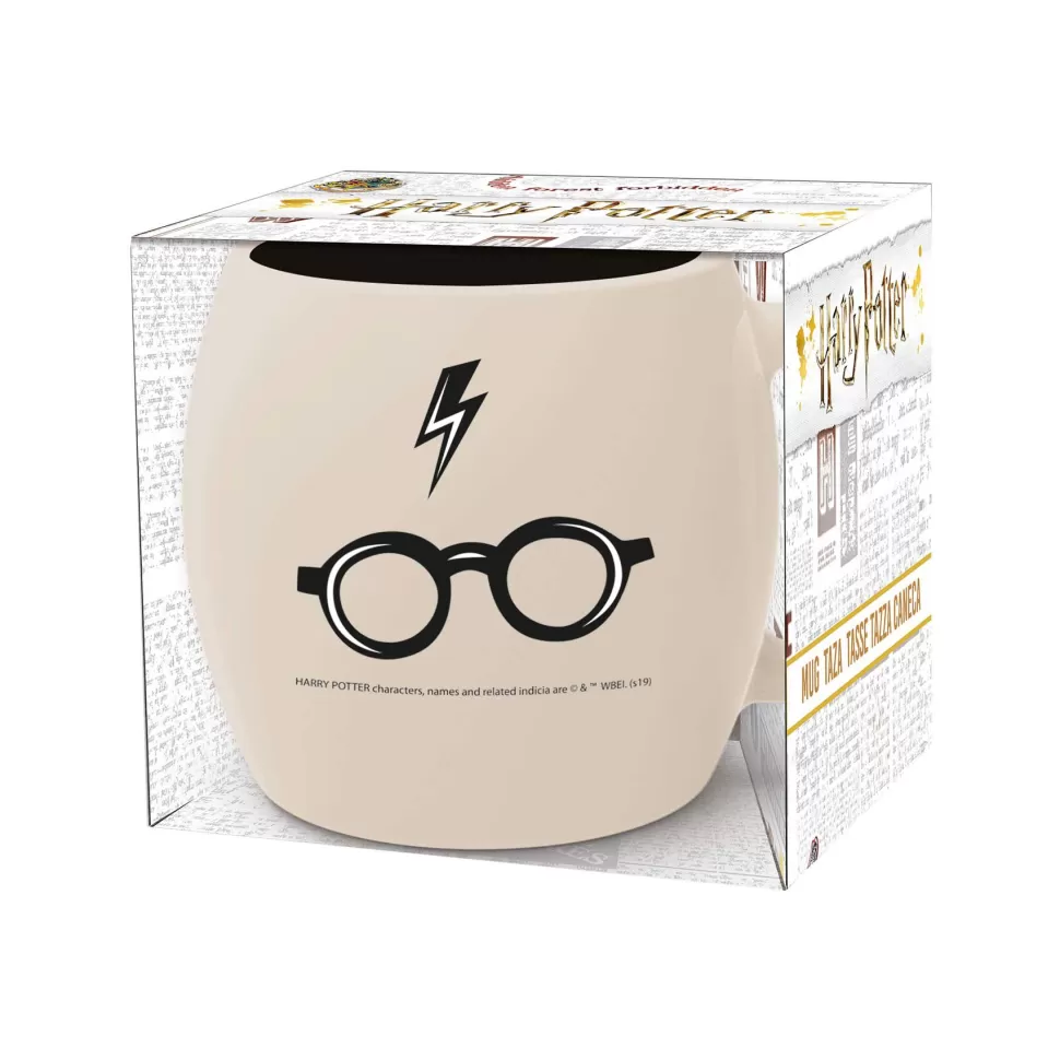 Harry Potter Taza Ceramica De Desayuno 380 Ml En Caja Regalo* Vuelta Al Cole