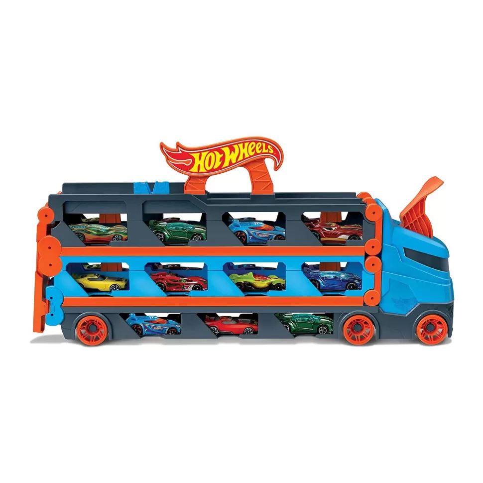 Hot Wheels Camion Convertible En Pista Para Coches De Juguete 4 Anos* Vehículos Y Radio Control