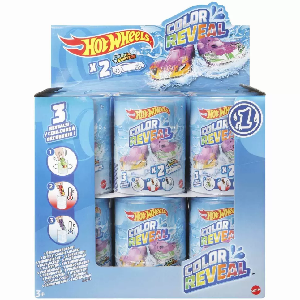 Hot Wheels Vehículos Y Radio Control^ Color Reveal Coche De Juguete 3 Anos