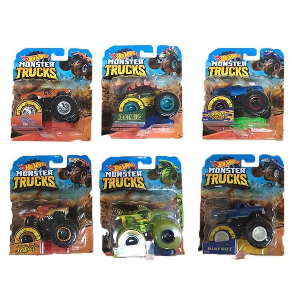 Hot Wheels Monster Trucks Coches De Juguete 1:64 Modelos Surtidos3 Anos* Vehículos Y Radio Control