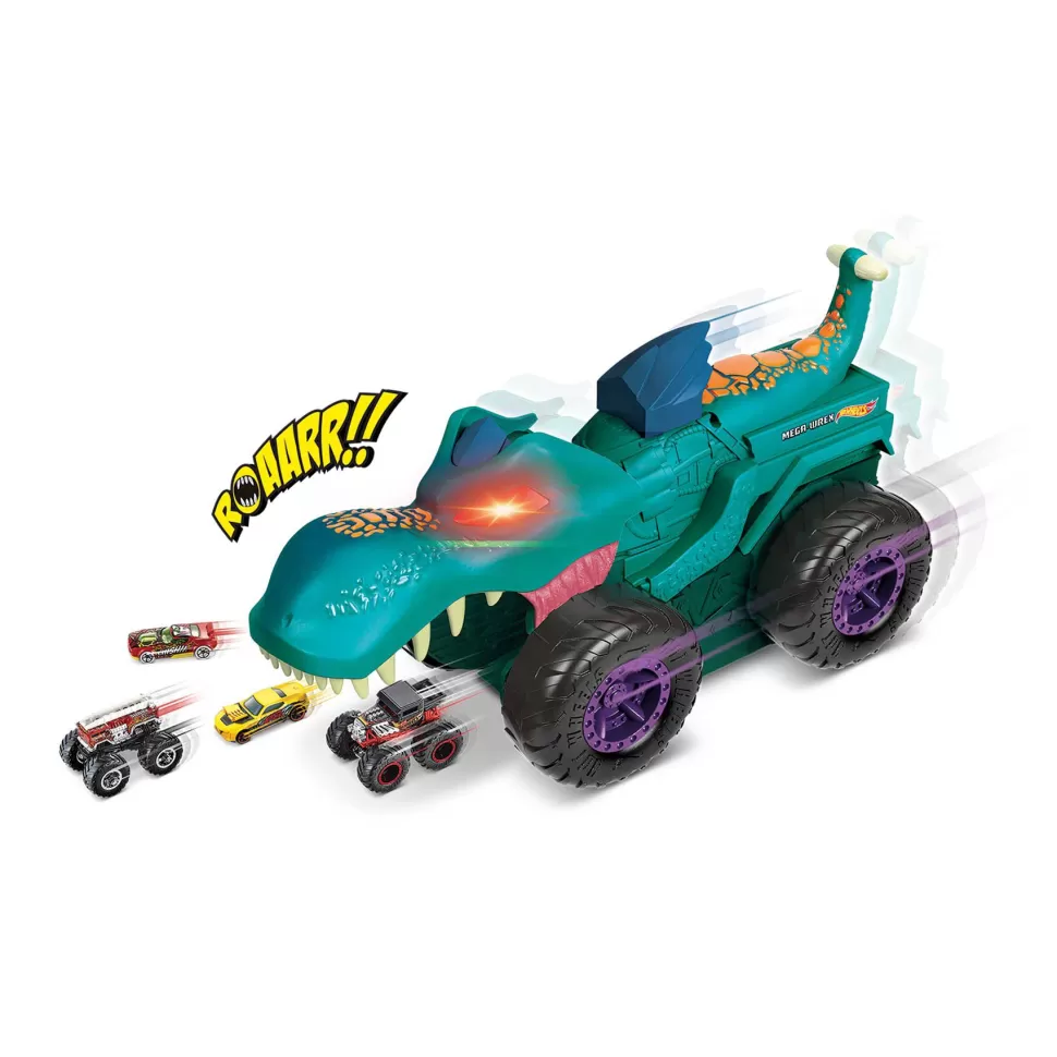 Hot Wheels Monster Trucks Mega Wrex Coches De Juguete 4 Anos* Vehículos Y Radio Control