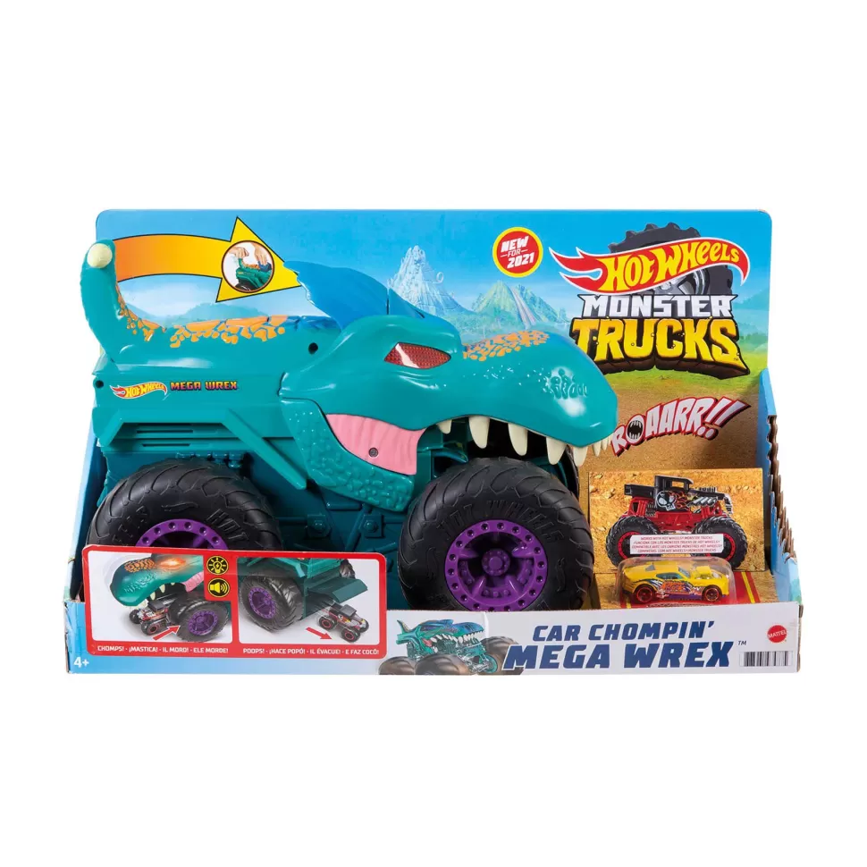 Hot Wheels Monster Trucks Mega Wrex Coches De Juguete 4 Anos* Vehículos Y Radio Control
