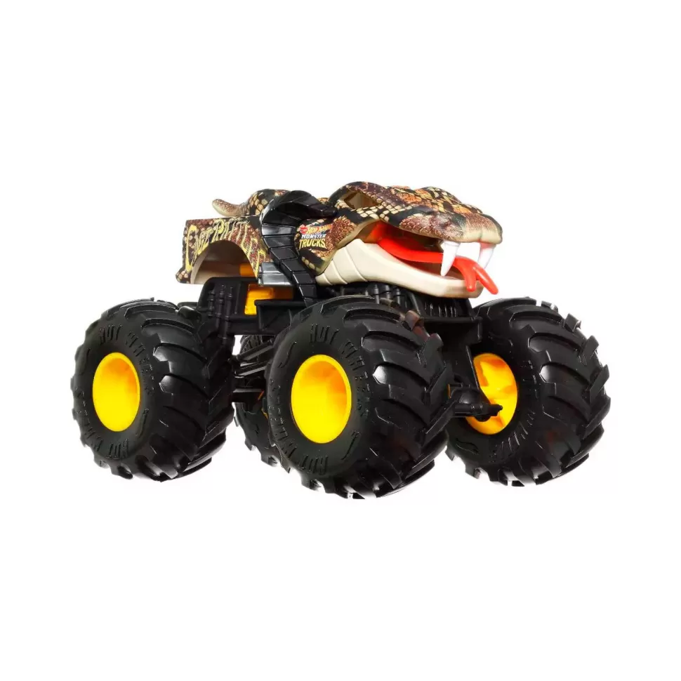 Hot Wheels Oversized Monster Truck 1:24 Scale Cage Rattler Diecast Vehicle* Vehículos Y Radio Control