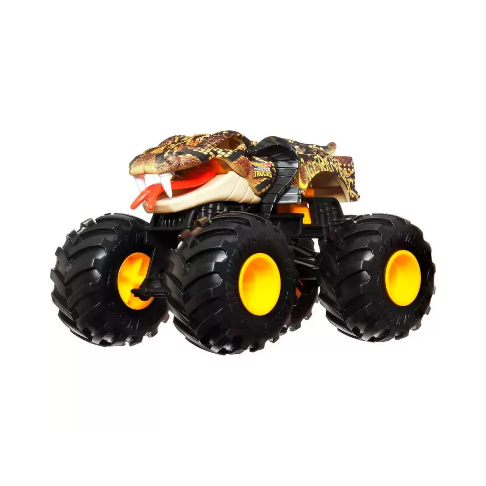 Hot Wheels Oversized Monster Truck 1:24 Scale Cage Rattler Diecast Vehicle* Vehículos Y Radio Control