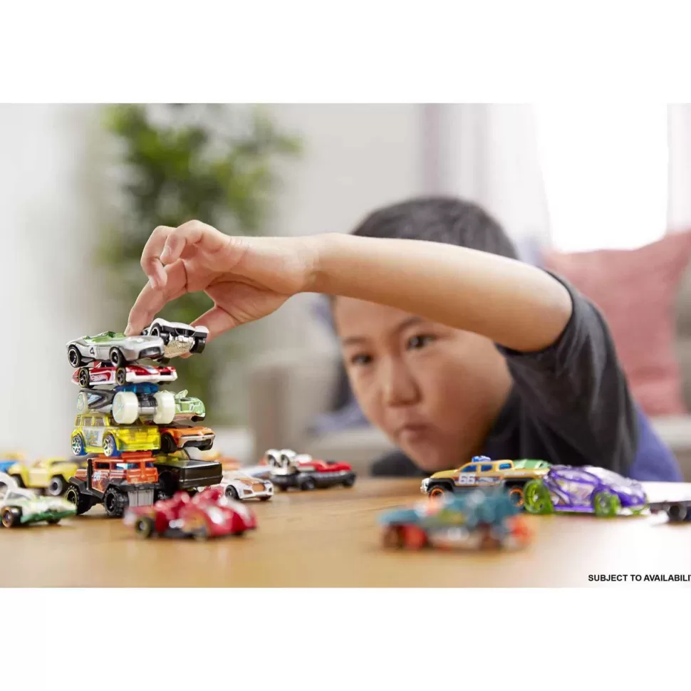Hot Wheels Vehículos Y Radio Control^ Pack De 20 Vehículos Coches De Juguete Modelos Surtidos3 Anos