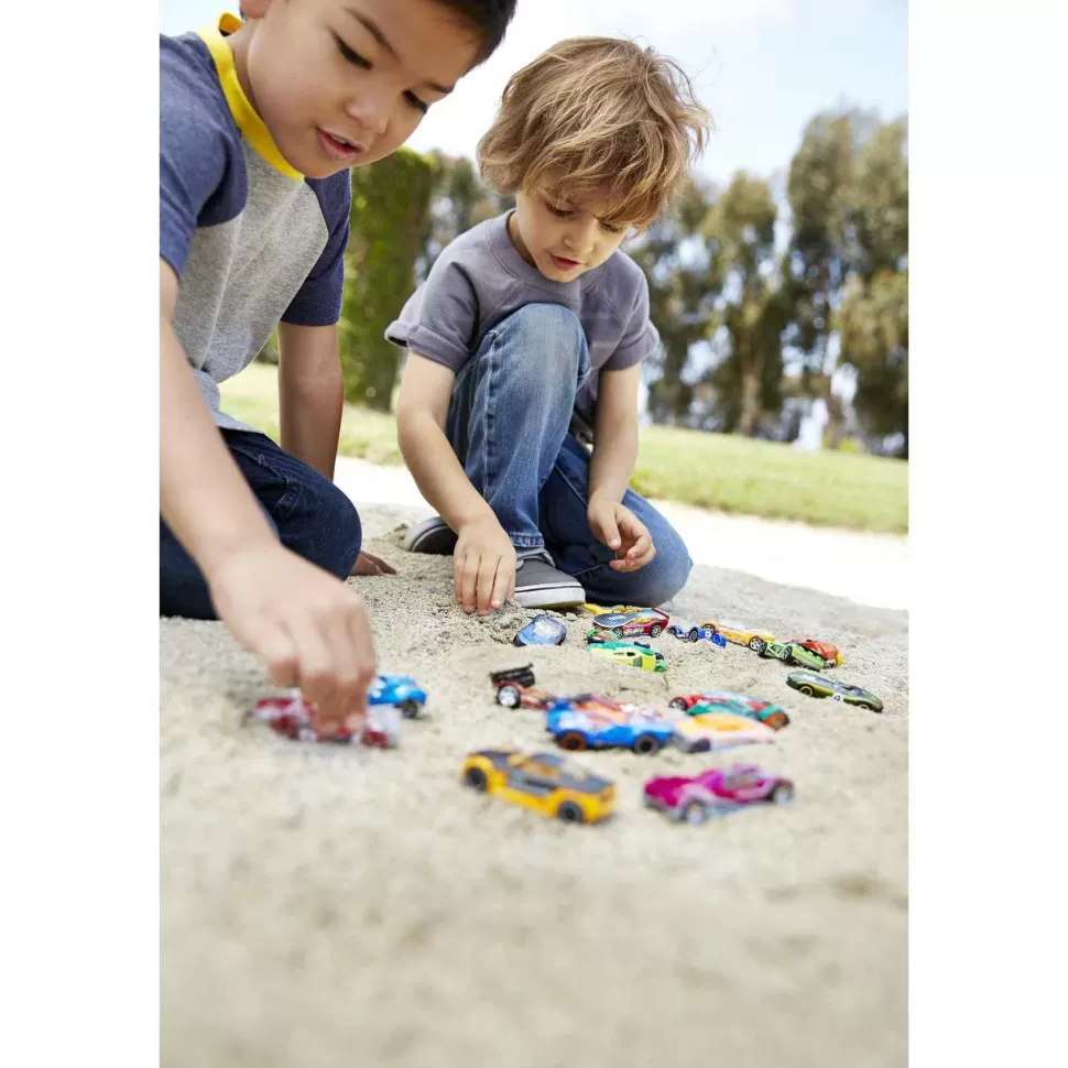 Hot Wheels Vehículos Y Radio Control^ Pack De 20 Vehículos Coches De Juguete Modelos Surtidos3 Anos