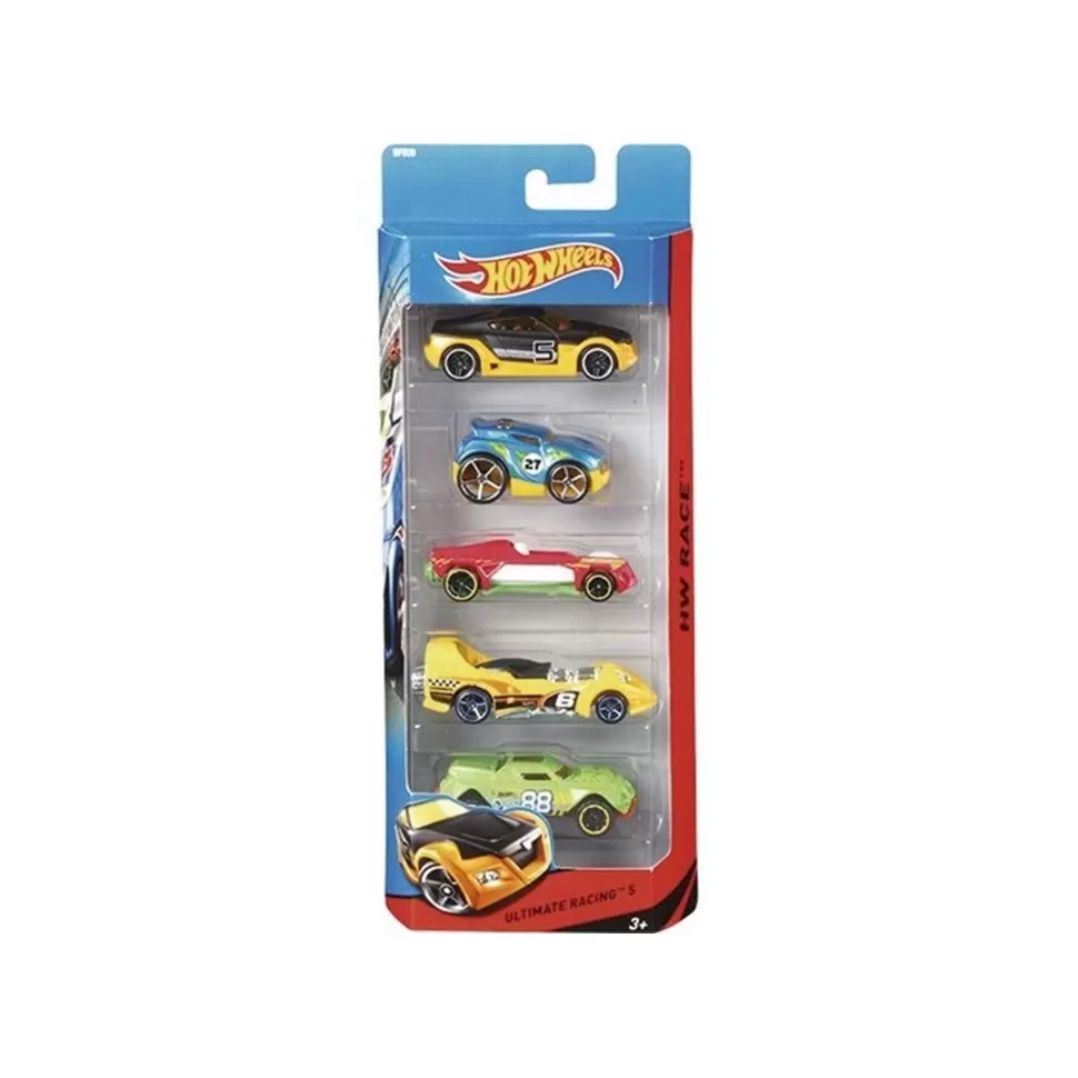 Hot Wheels Pack De 5 Coches De Juguete Modelos Surtidos 3 Anos* Vehículos Y Radio Control