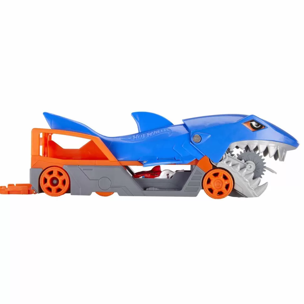 Hot Wheels Remolque De Tiburon De Coches De Juguete 4 Anos* Vehículos Y Radio Control