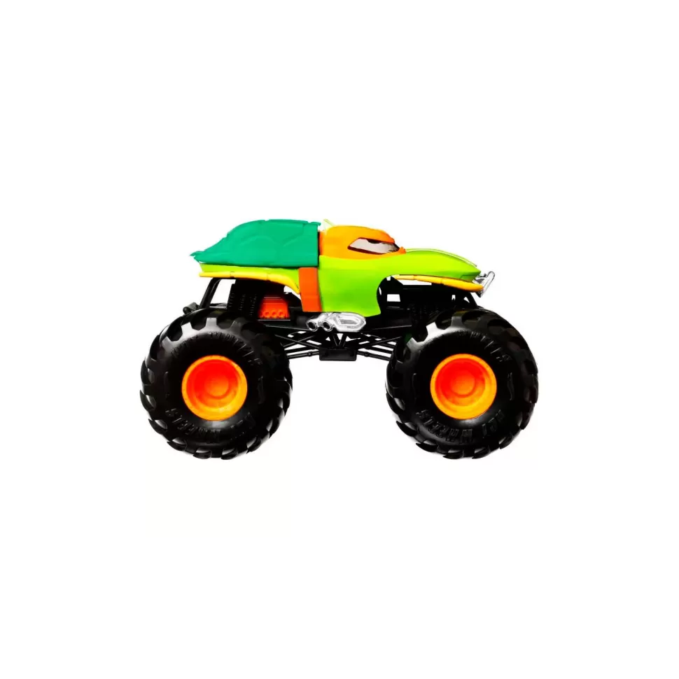 Hot Wheels Tmnt Oversized 1:24 Scale Michelangelo Diecast Vehicle* Vehículos Y Radio Control